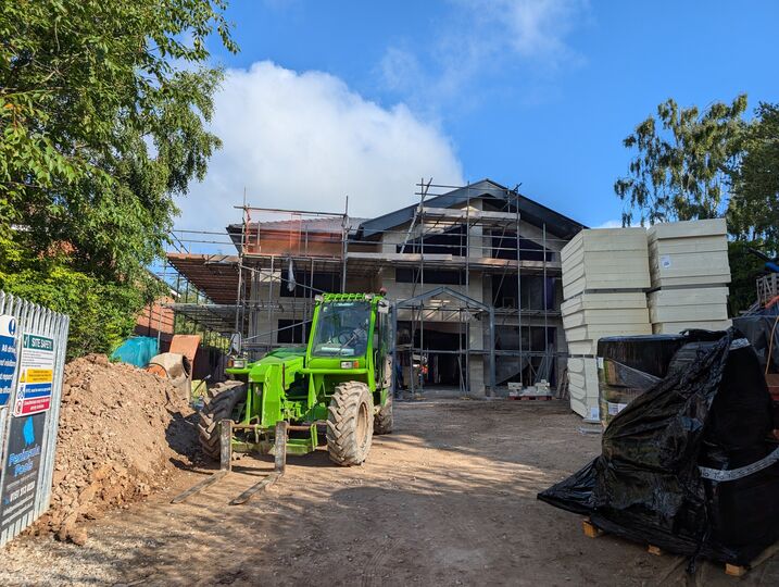 New build house in sandbach cheshire